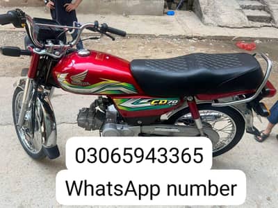 honda CD 70cc bike for sale 2023 model