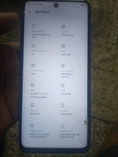 Tecno CAMON 19 Neo