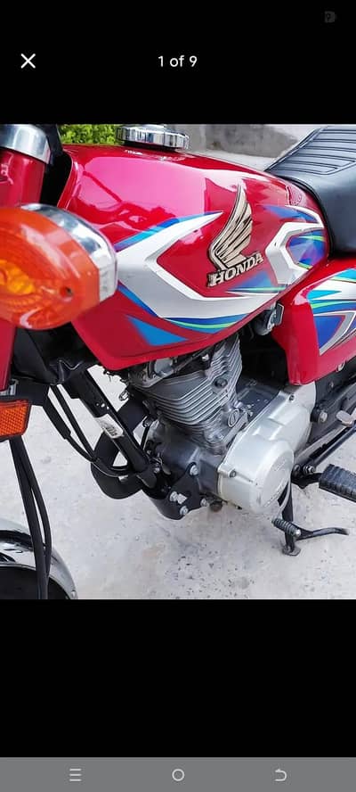 125 Honda CG for sale my WhatsApp number only on 0/3/2/0/3/1/9/4/0/8/4