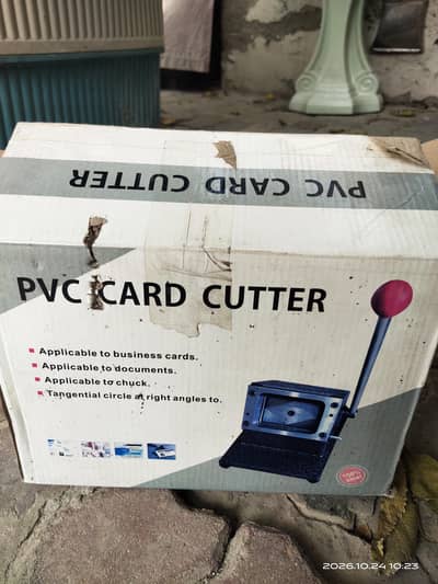 PVC ID Card Cutter | Manual Steel Card Cutting Machine