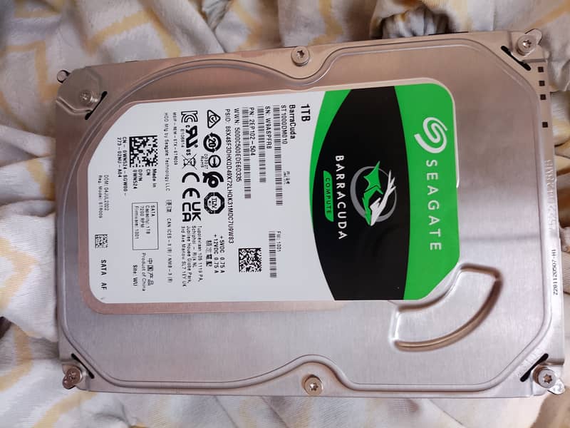 Seagate One TB 0