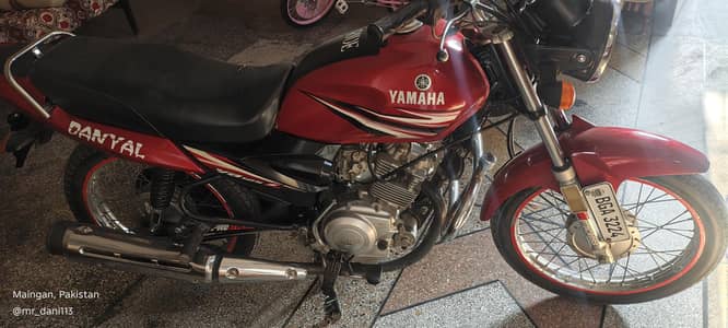 Yamaha ybz125 2017 model