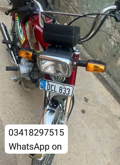 Honda CD 70 bike for sale -0-34*18*29*75**15*