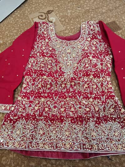 Bridal dress barat or walima 1 dress