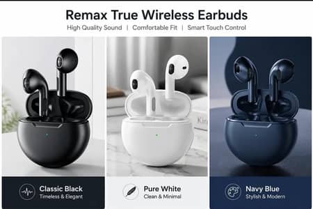 Wireless Bluetooth earbuds with charging case | TWS stereo earphones