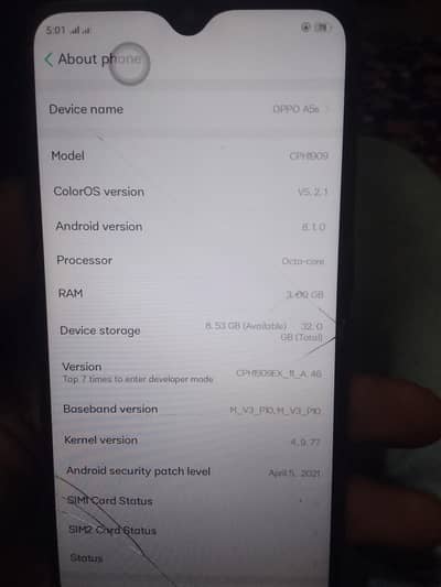 OPPO A5s 3 32