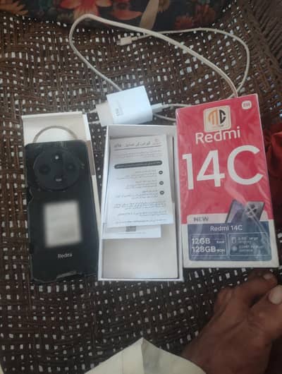 Redmi 14C 12GB 128GB PTA 10/10 Used