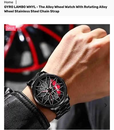 brand of Pakistan title and brand watch black official colour