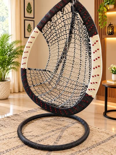 Hanging Chair Swing Iron Cradle