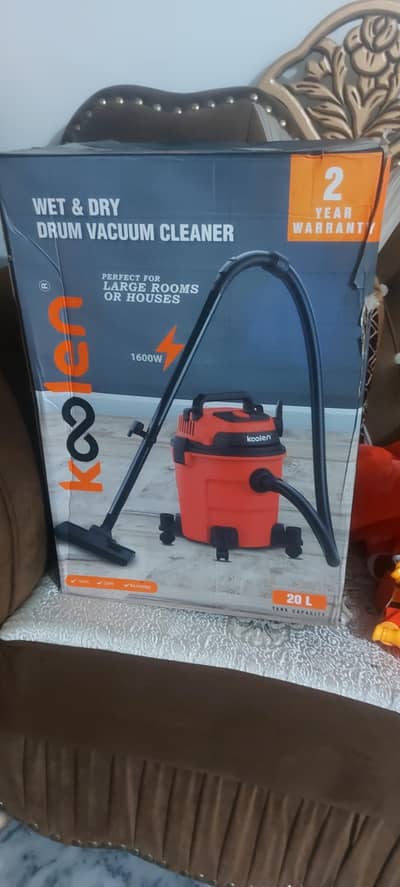 Koolen/Kolen Wet & Dry Vacuum Cleaner 1600W – 20L | Brand New