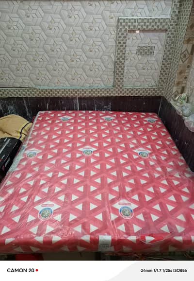 Durafoam mattress double bed 6 by 6.5 feet 5 inches