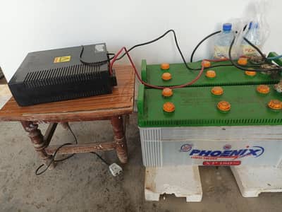 Lony UPS with 2 phoniex  batterys12v 260Ah