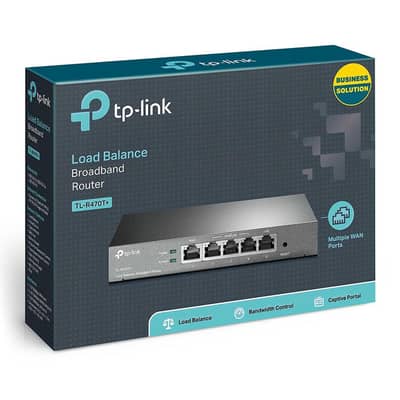 TP-Link TL-R470T+ Load Balance Broadband Router - Complete Box