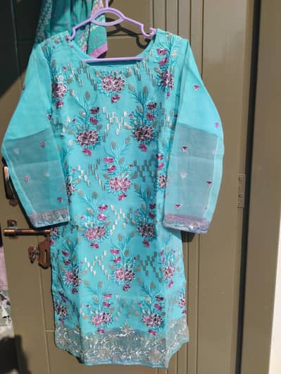 Beautiful Formal Party Wear Dress - 3 Piece Stitched dress