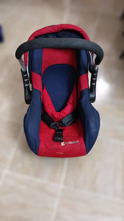 Baby Carrier and Car seater - Navy and Red