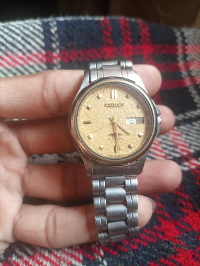 Citizen Men's Stainless Steel Silver Bracelet Watch