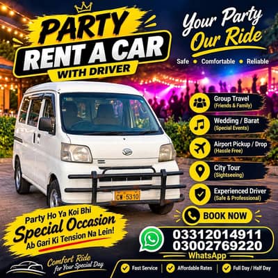7 seater hijet Van