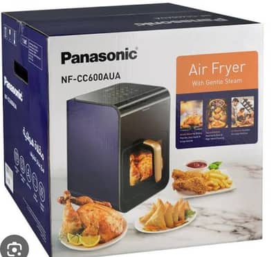 Air Fryer Panasonic 6L, 1450W, Black, NF-CC600AUA-Brand New Unused