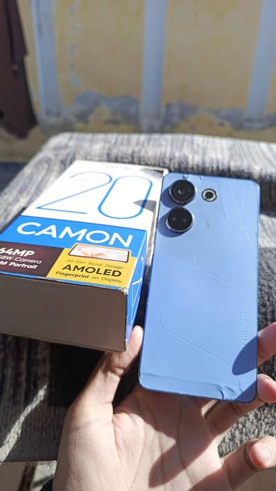 Tecno CAMON 20 With comp. box