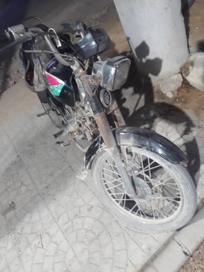 Honda cd 70 2005 model Karachi number