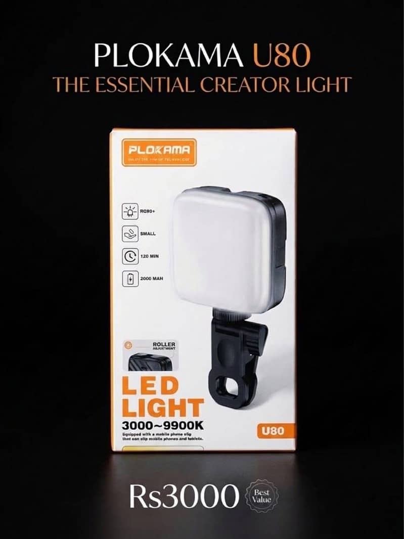 Led light for vedios 0
