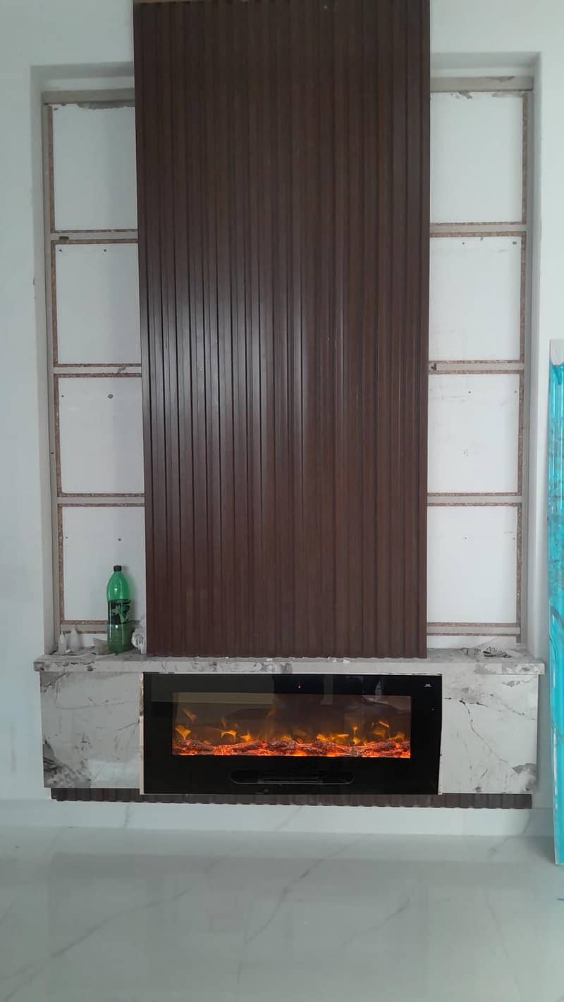 Electric fireplace 4