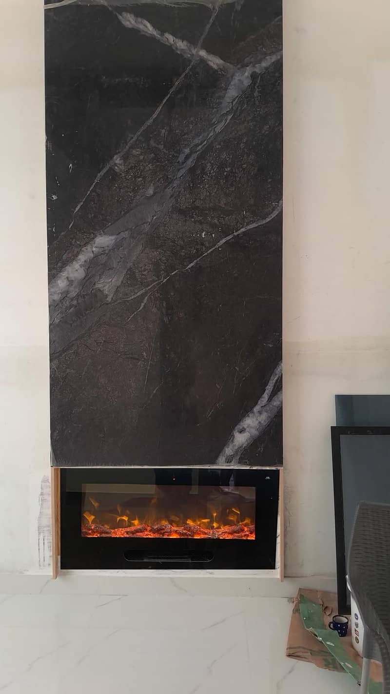 Electric fireplace 5
