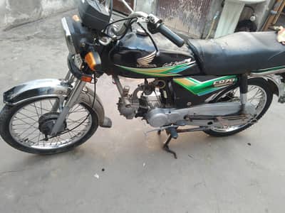 honda 70cc all ok engine sound all document clear biometric available