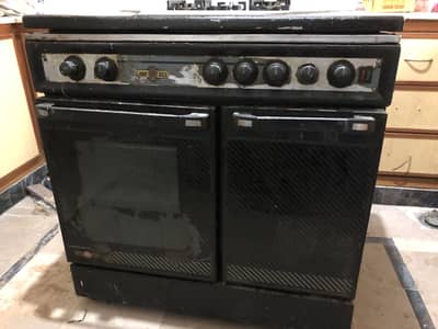 5 burner cooking range for sale double oven + grill