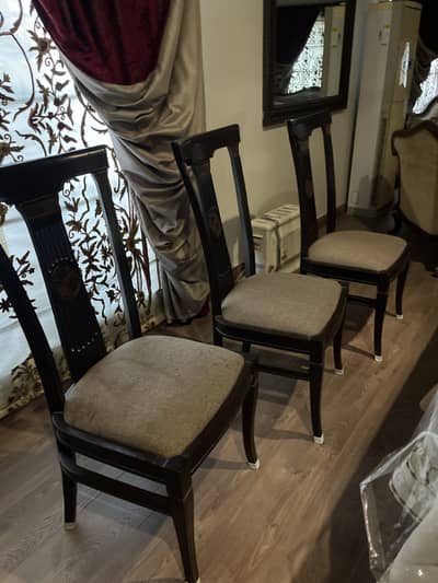 8 dining chairs