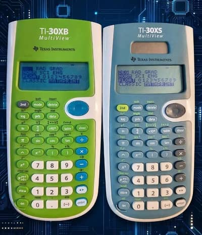 TEXAS INSTRUMENTS TI-30XS 30XB 36X PRO 30X PLUS MULTIVIEW CALCULATOR