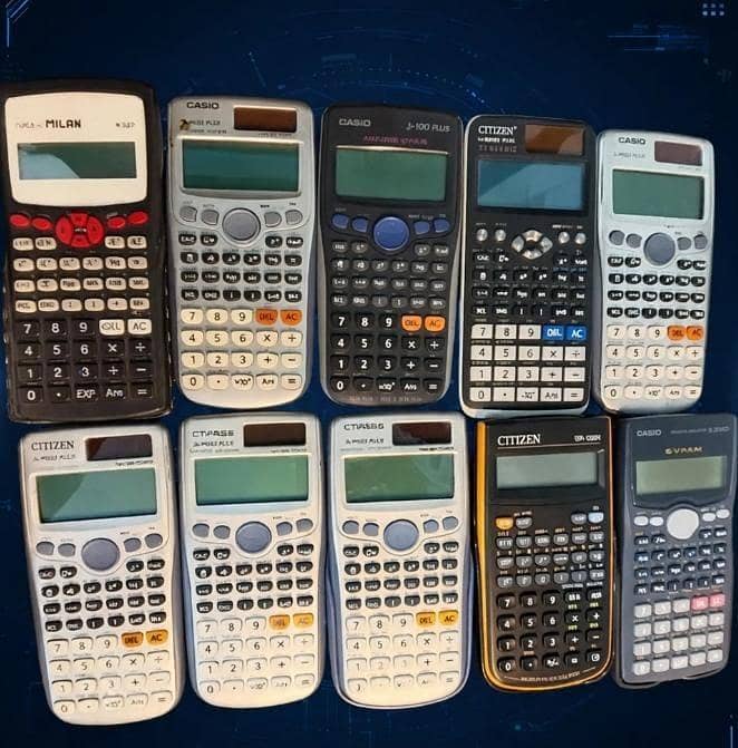 SCIENTIFIC CALCULATOR MASTER COPY 417 FUNCTION S~D 0