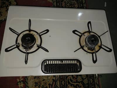 Japanese Paloma PA-S42H-1R LPG Gas Stove – 2 Burners with Grill