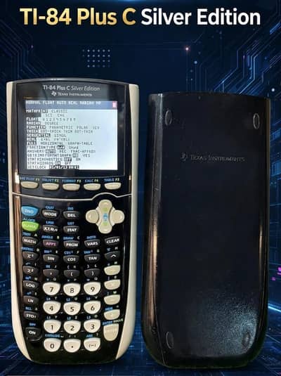 TEXAS INSTRUMENTS TI-84 PLUS  C SILVER EDITION GRAPHIC CALCULATORS