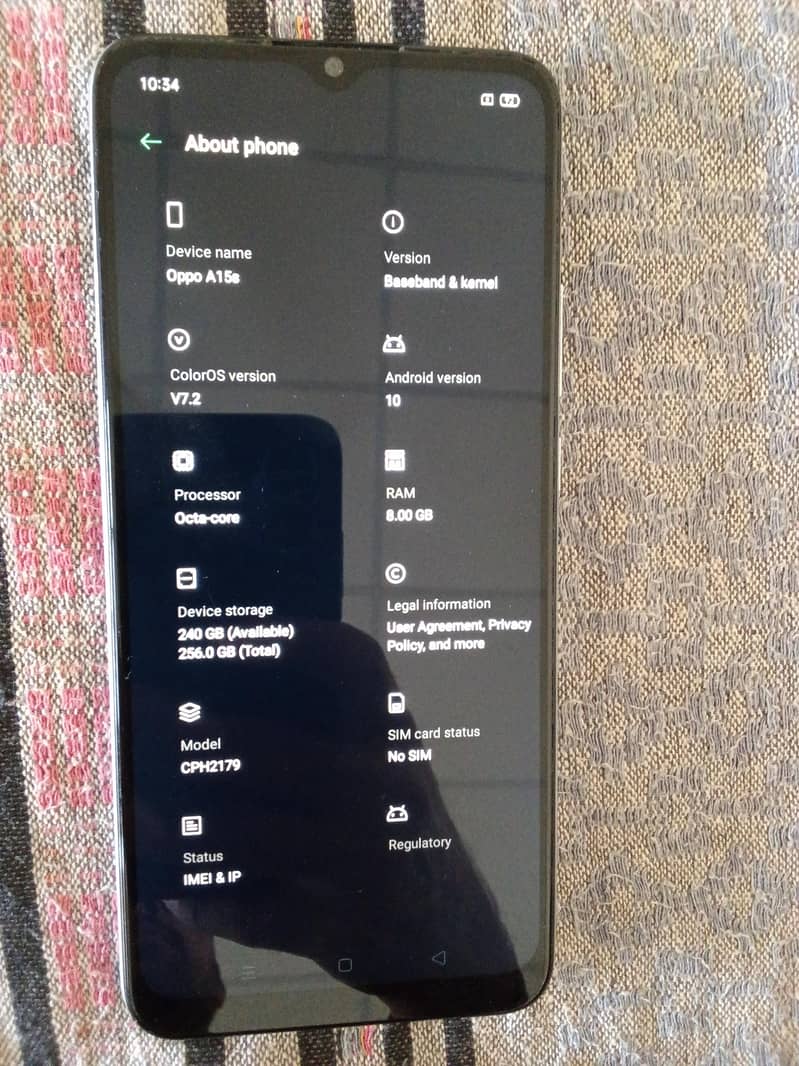 OPPO A15s 4