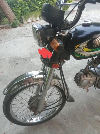 black, CD. 70 BIKE