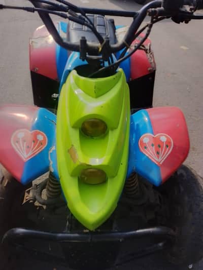 ATV 4 weel bike self start . Rs35000.
