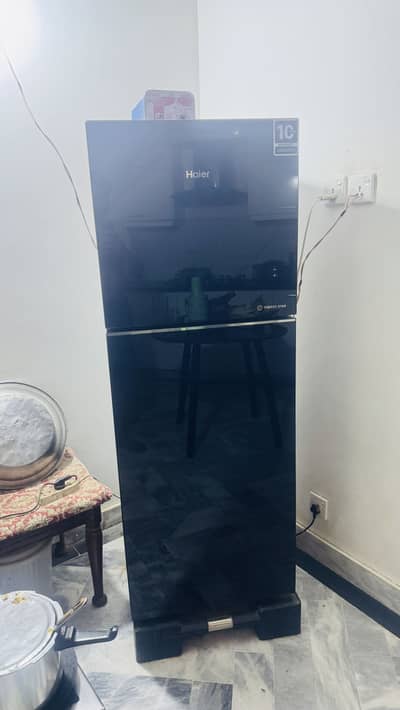 Haier double-door refrigerator