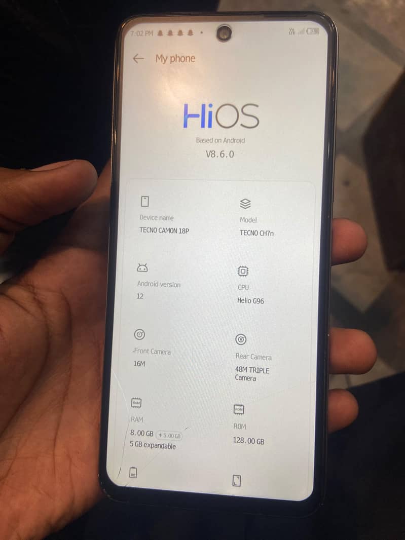 Tecno CAMON 18 Pro 3