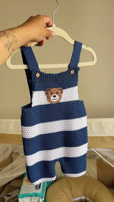kroshiya baby romper