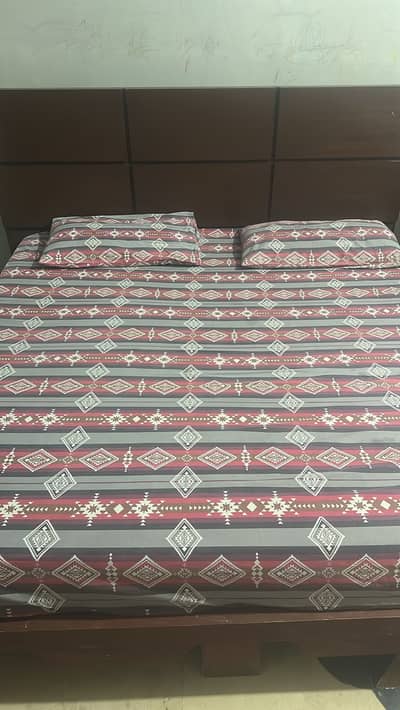 2 King Size Bed Set With Mattress  - Double Bed Sets - Good Condition