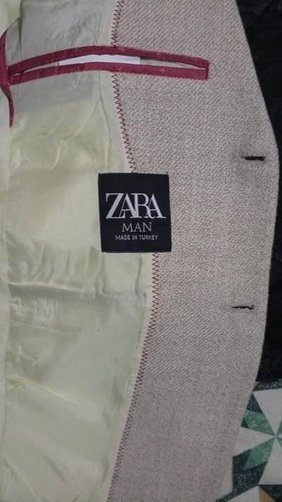 Original Zara Man Premium Coat (Made in Turkey) - Condition 10/10