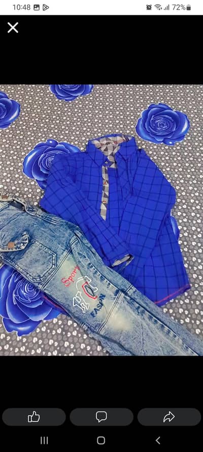 Boy jeans and shirt
