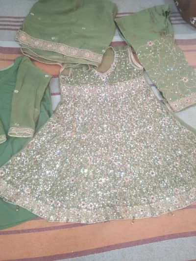Beautiful Heavy Embroidered Party Wear Dress