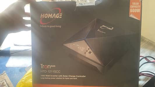 Homage Tronduo HTD 1211SCC 1000 watt with Solar option