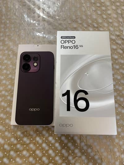 OPPO Reno 16 5G - Brand New (Only 1 Day Used) - Just Like Box Pack!