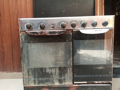 Ambassador Gas Cooking Range with 5 Burners