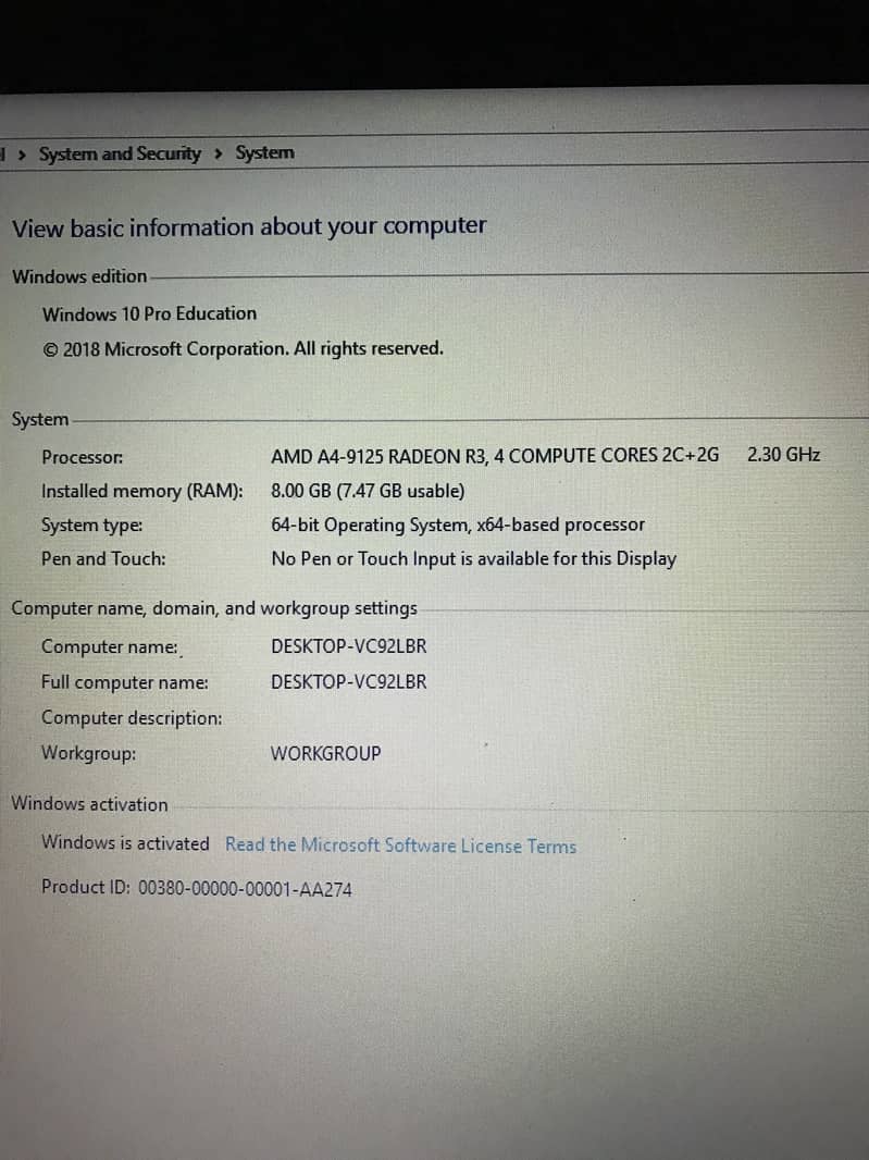 HP 255 G7 NoteBook 1