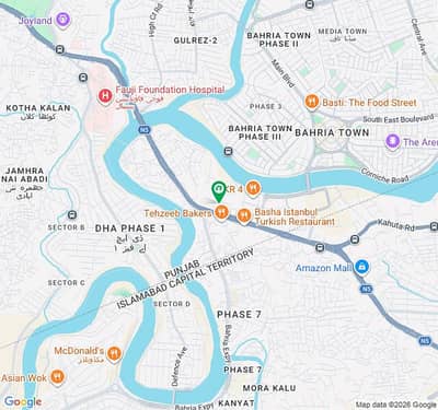 10.5 Marla Corner Commercial Plot For Sale In DHA Downtown GT Road Islamabad