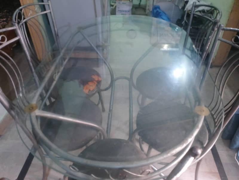 DINING TABLE + 6 CHAIRS 1